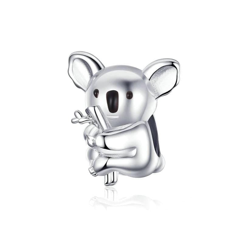 Silver Koala Bear Charm - The Silver Goose SA