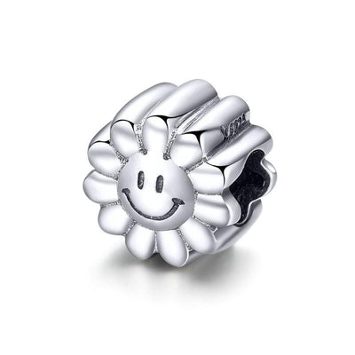 Smiling Sunflower Charm - The Silver Goose SA