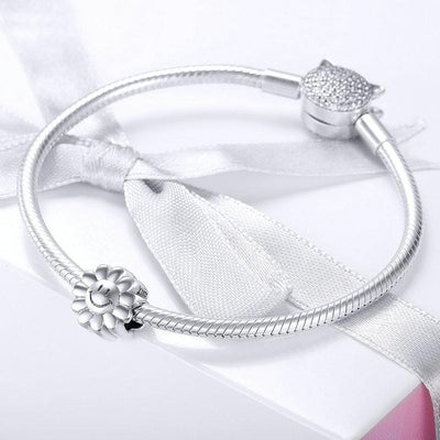 Smiling Sunflower Charm - The Silver Goose SA
