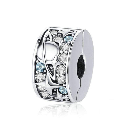 Sparkling Planet Clip Stopper - The Silver Goose SA