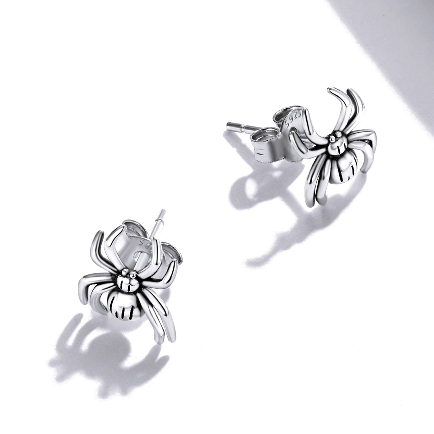 Spider Earrings - The Silver Goose SA