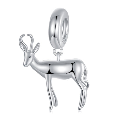 Springbok Pendant Charm - The Silver Goose SA