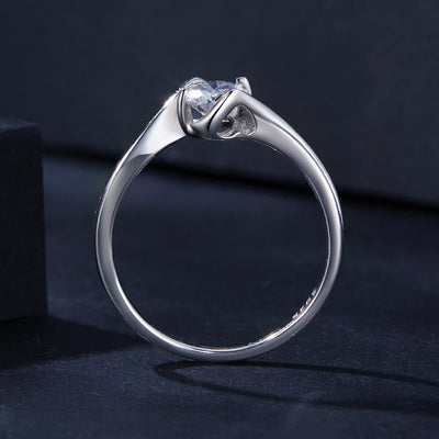 Stella Moissanite Ring - The Silver Goose SA