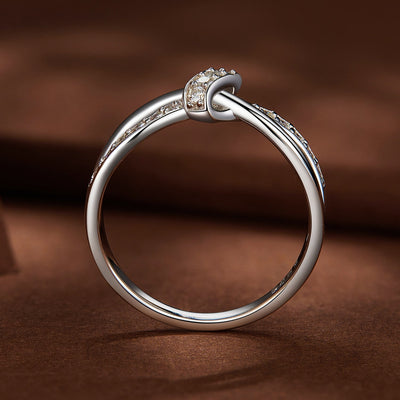 Thalia Moissanite Ring - The Silver Goose SA