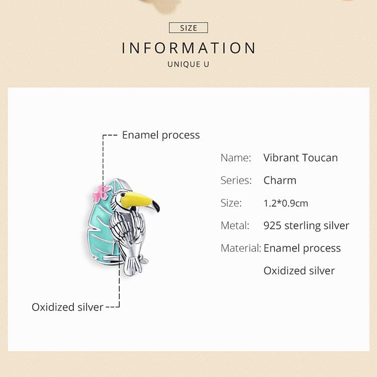 Toucan Charm - The Silver Goose SA