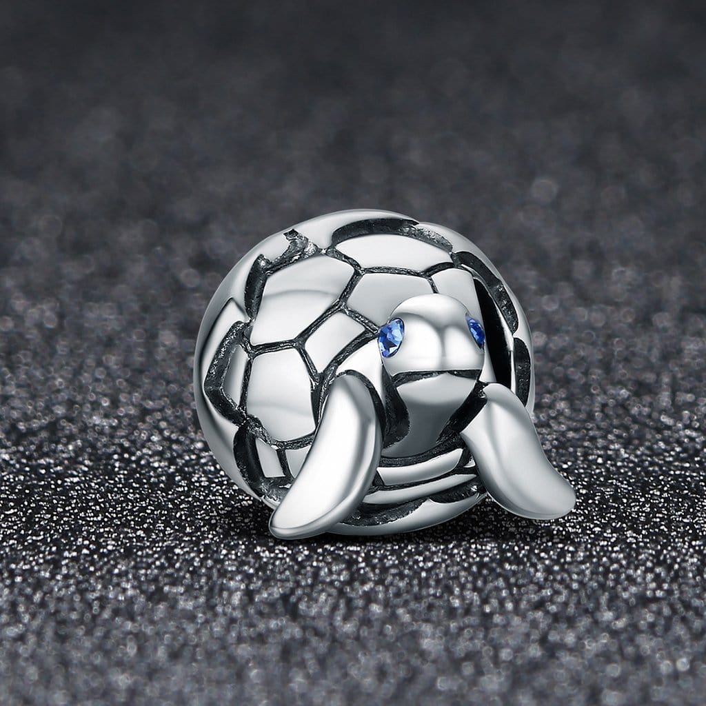 Turtle Charm - The Silver Goose SA