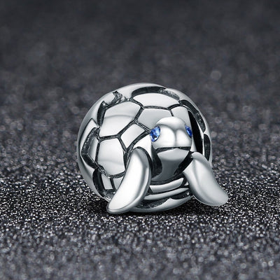 Turtle Charm - The Silver Goose SA