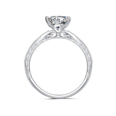 Unesca Moissanite Ring - The Silver Goose SA