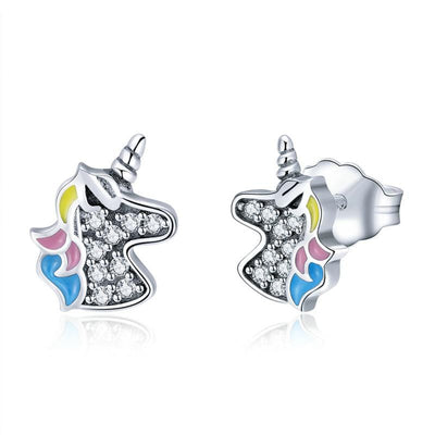 Unicorn Earrings - The Silver Goose SA
