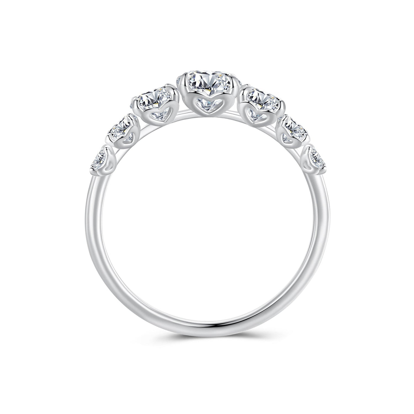 Ursula Moissanite Ring - The Silver Goose SA