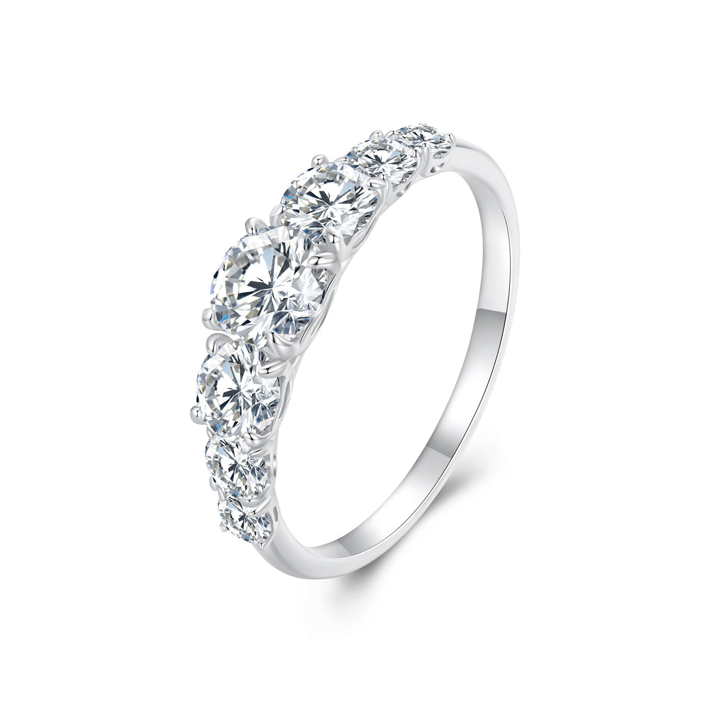 Ursula Moissanite Ring - The Silver Goose SA