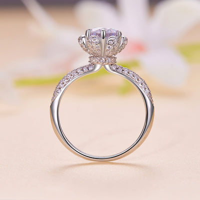 Whitney Moissanite Ring - The Silver Goose SA