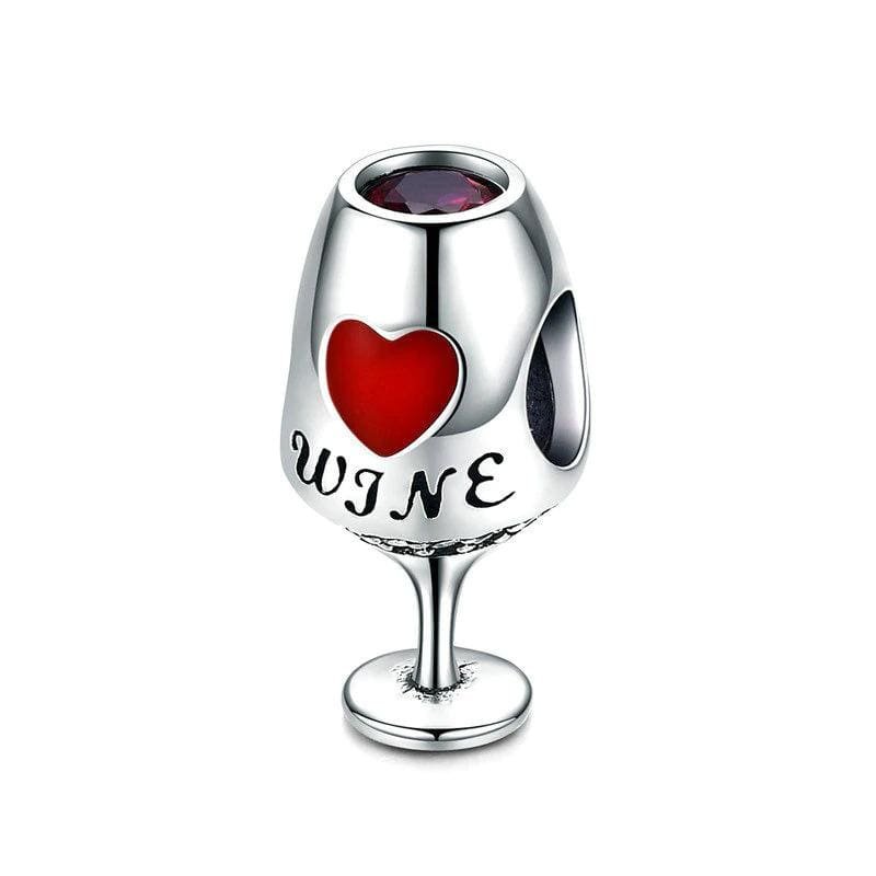 Wine Glass Charm - The Silver Goose SA