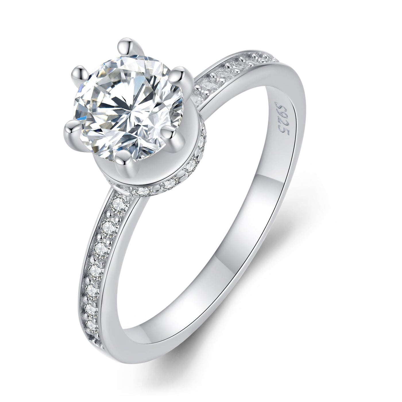 Xante Moissanite Ring - The Silver Goose SA