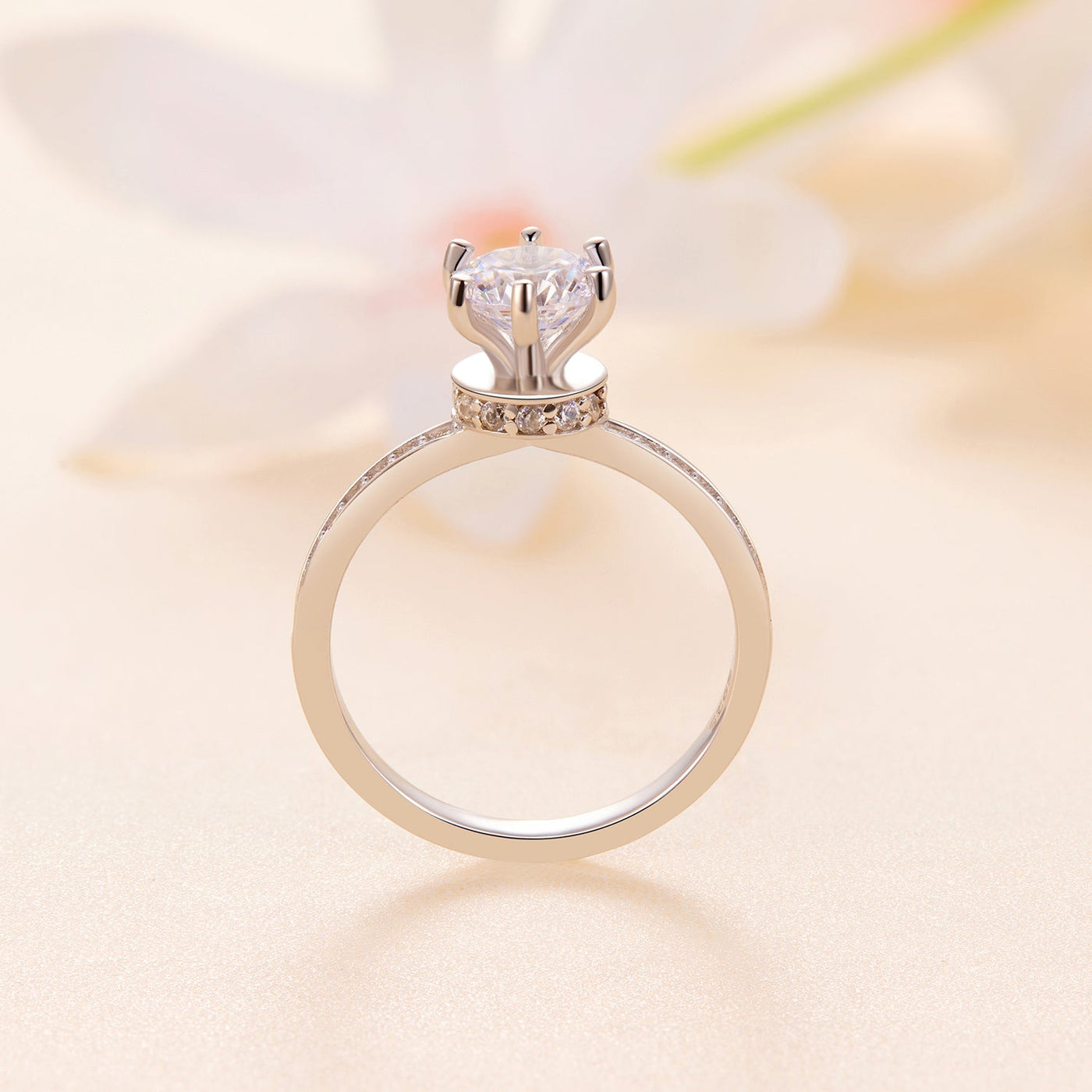 Xante Moissanite Ring - The Silver Goose SA