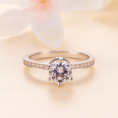 Xante Moissanite Ring - The Silver Goose SA